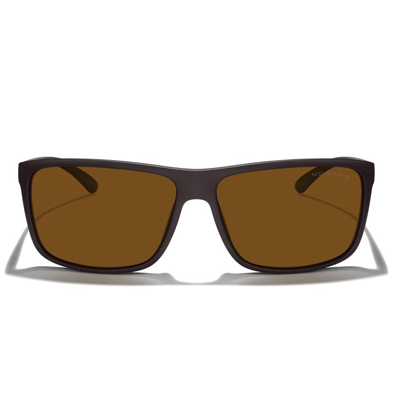 MERRY'S Rectangular Polarized Sports Sunglasses for Men Women Cycling Driving Fishing UV400 Protection S8225 - Image 3